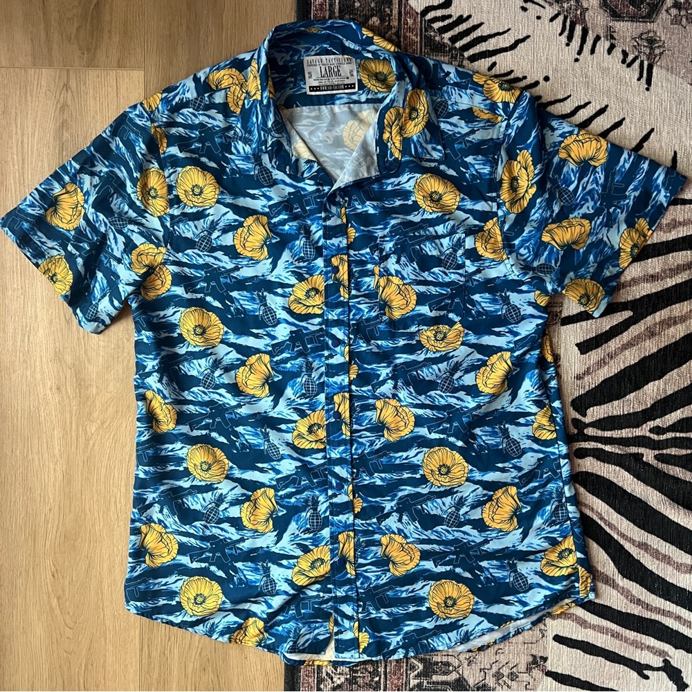 Savage Tacticians Button Down Shirt